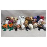 30 TY beanie babies all with tags