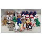 29 TY beanie babies all with tags