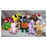 20 large TY beanie babies all with tags
