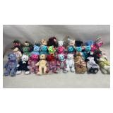 30 TY beanie babies all with tags