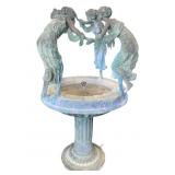6FT Four Ladies Dancing Bronze Water Fountain