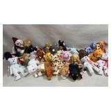 30 TY beanie babies all with tags