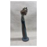 Hopi Mud-head Kachina with Kokopelli by Lake,