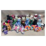 36 TY beanie babies all with tags
