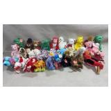 30 TY beanie babies all with tags