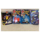 4 Vtg Marvel Collectibles-Model Kit, Action Figure