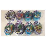 6 Vtg Silver Surfer Action Figures