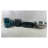 Stainless Steel Mixing Bowls,Fry Daddy, Canisters