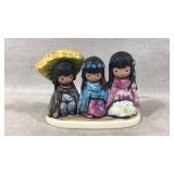 Goebel De Grazia ï¿½Wee Threeï¿½ Ceramic Figurine Disp