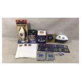 NFL Memorabilia Including Mini Footballs