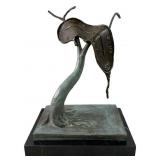 After Salvador Dali Bronze Melting Clock Bronze