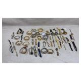 Collection of gold tone ladies watches