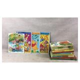 Vintage Pop-Up Books and Frame-Tray Puzzles