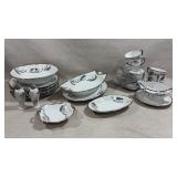 Vtg Noritake Glendon dishset