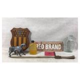 Eclectic Americana Collectibles Assortment