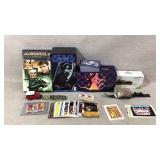 Airwolf DVD, Star Wars Trilogy VHS, Hot Wheels