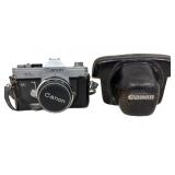 CANON TL 35mm Film SLR Camera with Case