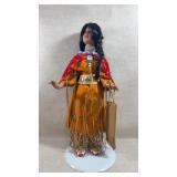 Timeless limited edition Native American doll
