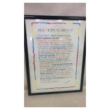 How to Be an Artist Framed Print