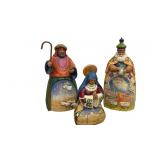 JIM SHORE Heartwood Creek Nativity Wisemen,Mary