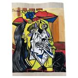 Pablo Picasso (After) Mixed Media "Crying Woman"