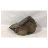 Abstract Stone Sculpture With Smooth Polished Fini