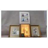 Framed 1st Day Issue, Stamp, Artwork, USB Art