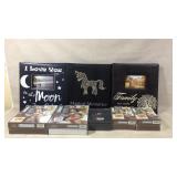Picture frames and photo albums