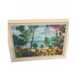 Framed Tropical Island Print