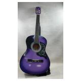 38-inch Crescent 6-string acoustic guitar in a