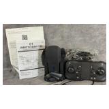 C1 Foldable Drone with Controller, Instructions,