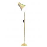 Lepower Gold Metal Floor Lamp with Adjustable Neck