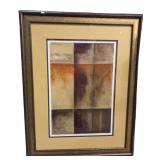 Framed Abstract Art Print