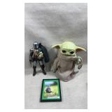 11-inch plush toy of Grogu, Hasbro Star Wars