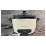 Black+Decker 2-in-1 Rice Cooker and Food Steamer