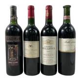 (4) Sealed Collectors Wine Bottles