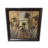 Iris Silouette II Framed Print
