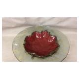 2 Home Decor Decorative Centerpiece Bowls