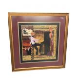 Jazz Piano Framed Print