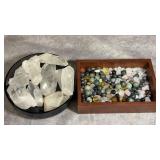 Semi-Polished Clear Quartz Points, Misc. Crystal