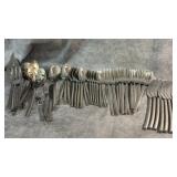Stainless Steel Silverware Set, Forks, Spoons,