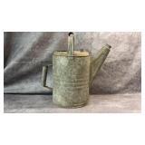 Vintage Decorative Galvanized Metal Watering Can