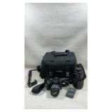 Canon EOS Rebel XTi Camera with bag extra Lenaï¿½s
