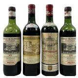 (4) Sealed Collectors Wine Bottles