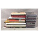 CDs and books