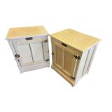 White Clad End Tables made in Mexico