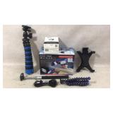 Bundle Featuring VR Headset, Tripods, and Accessor