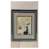 Framed Signed Copy of  "De Grazia" by Artist