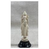 Antique hand carved ivory Hindu deity Ganesha