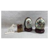 Vintage Japanese Satsuma Style Geisha Girls